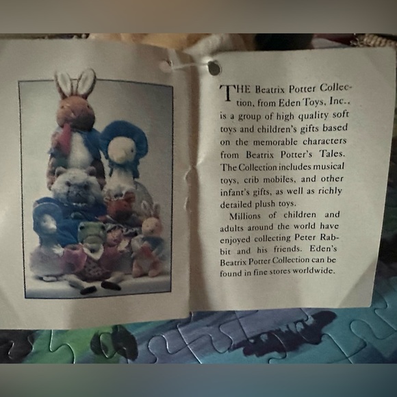 WOW!PRICE Drop Beatrix Potter Peter Rabbit Fully Jointed/METAL buttons 11.5" - Picture 13 of 14